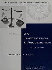 DWI investigation & prosecution