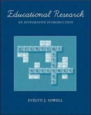 Cover of: Educational Research: An Integrative Introduction