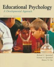 Cover of: Educational Psychology by Richard C. Sprinthall, Norman A. Sprinthall, Sharon Nodie Oja