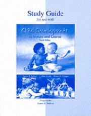 Cover of: Child Development by Ganie B. Dehart, Ganie B. Dehart