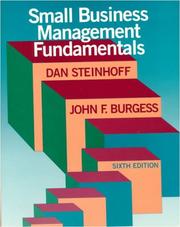 Small business management fundamentals by Dan Steinhoff