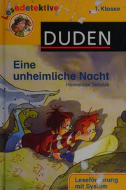 Cover of: Eine unheimliche Nacht by Hanneliese Schulze