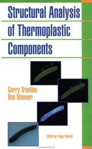 Cover of: Structural analysis of thermoplastic components
