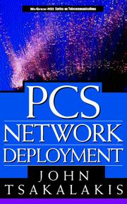 Cover of: PCS network deployment by John Tsakalakis