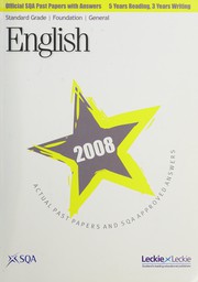 Cover of: English by Scottish Qualifications Authority