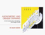 Cover of: Axonometric and oblique drawing by M. Saleh Uddin