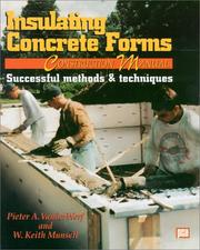 Cover of: Insulating Concrete Forms Construction Manual by Pieter A. VanderWerf, Peter A. Vanderwerf, W. Keith Munsell, Peter A. Vanderwerf, W. Keith Munsell