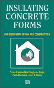 Cover of: Insulating concrete forms for residential design and construction | 