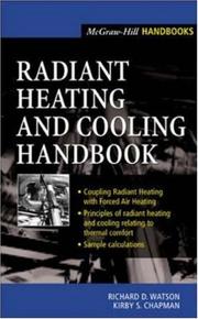 Cover of: Radiant Heating and Cooling Handbook