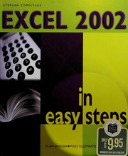 Cover of: Excel 2002 in easy steps by Stephen Copestake