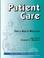 Cover of: Patient Care