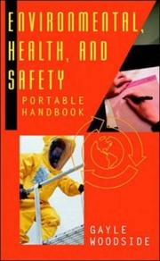 Cover of: Environmental, health, and safety portable handbook