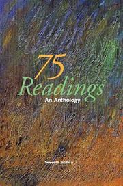 Cover of: 75 Readings: An Anthology