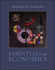 Cover of: Essentials of Economics by Bradley R. Schiller