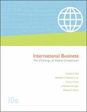 Cover of: International Business