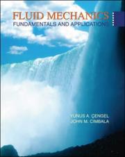 Cover of: Fluid Mechanics by Yunus A. Çengel, John Cimbala