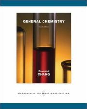 Cover of: General Chemistry by Raymond Chang