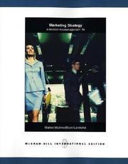 Cover of: Marketing Strategy by Orville C. Walker, John Mullins, Jr. Harper W Boyd, Walker, Boyd, Mullins, Larreche