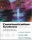 Cover of: Communication Systems (McGraw-Hill Series in Electrical & Computer Engineering)