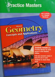 Cover of: Glencoe geometry: concepts and applications : Practice masters