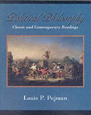 Cover of: Political Philosophy by Louis P. Pojman