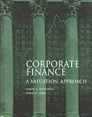 Cover of: Corporate finance: a valuation approach