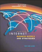 Cover of: Internet Business Models and Strategies: Text and Cases