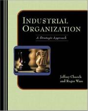 Cover of: Industrial Organization (Management & Organizations)