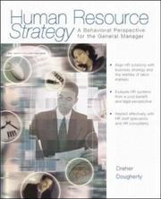 Cover of: Human Resource Strategy by George Dreher, Thomas W. Dougherty