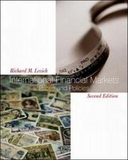 Cover of: International Financial Markets (McGraw-Hill/Irwin Series in Finance, Insurance & Real Estate)