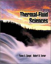 Cover of: Fundamentals of Thermal-fluid Sciences by Yunus A. Cengel