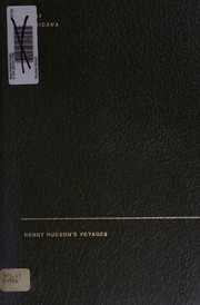 Cover of: Henry Hudson's voyages by Samuel Purchas