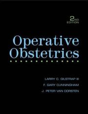 Cover of: Operative Obstetrics