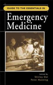 Cover of: Guide to the Essentials in Emergency Medicine