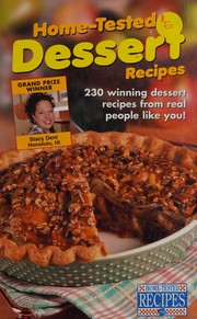 Cover of: Home-tested dessert recipes