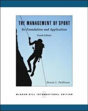 The Management of Sport cover