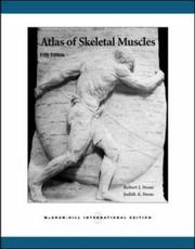 Cover of: Atlas of Skeletal Muscles by Robert J. Stone, Judith A. Stone