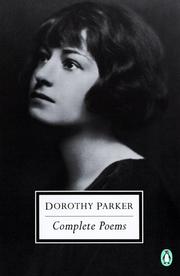 Cover of: Complete poems by Dorothy Parker