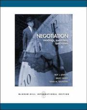 Cover of: SW NEGOTIATION+ READINGS EXERCISES and CASE