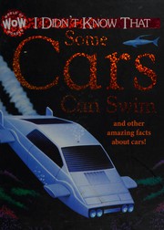 Cover of: I didn't know that some cars can swim