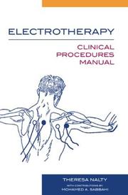 Electrotherapy by Theresa Nalty, Mohammed A. Sabbahi