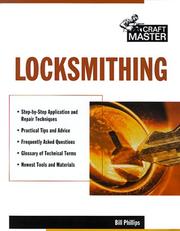 Cover of: Locksmithing