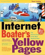 Cover of: Internet boater's yellow pages by Tom Lichty