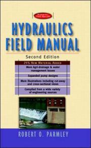 Cover of: Hydraulics Field Manual, 2nd Edition