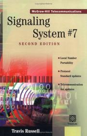 Cover of: Signaling System #7