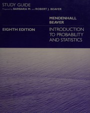 Cover of: Introduction to probability and statistics: study guide
