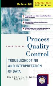 Cover of: Process quality control: troubleshooting and interpretation of data