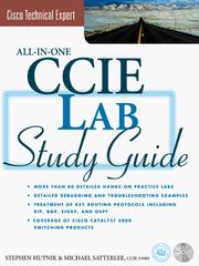 Cover of: Cisco CCIE all-in-one lab study guide by Stephen Hutnik