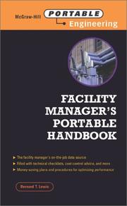 Cover of: Facility Manager's Portable Handbook