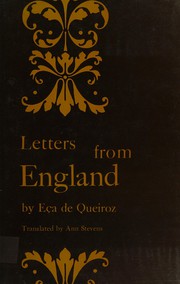 Cover of: Letters from England by Eça de Queiroz